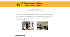 Desktop Screenshot of cubicmeter.org